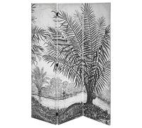 Atmosphera - Paravent Cuba - Tissu imprimé H170 cm