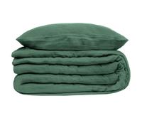 Atmosphera Parure de couette en double gaze céladon - 260 x 240 cm