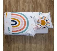 Atmosphera – Parure de lit Arc-en-Ciel en coton 140x200 cm