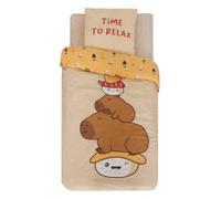 Atmosphera - Parure de lit Enfant capy 140x200cm Beige