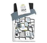 Atmosphera - Parure de lit Enfant Route - Coton 140x200 cm