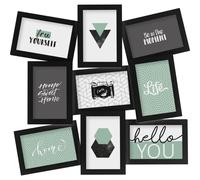 Atmosphera Pêle-Mêle Cali 9 cadres photos en plastique