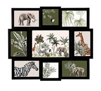 Cadre Pêle-Mêle Cali 9 Photos - Plastique Noir