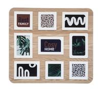 Atmosphera - Pèle-mêle Maurice en bois 9 photos H53cm