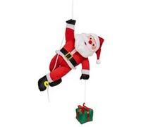 Atmosphera - Père Noël grimpeur - H. 60 cm
