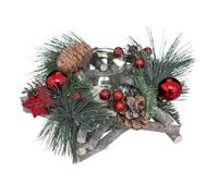 Atmosphera Créateur d'intérieur - Photophore Maison Déco Souffle Polaire 11cm Blanc G