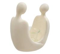 Atmosphera - Photophore Mora h.17cm Blanc