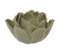 Atmosphera - Photophores Fleur Mona H.6cm - Vert