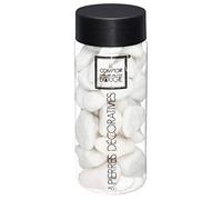 Atmosphera - Pierres déco - grand modèle - céramique - blanc - 750g