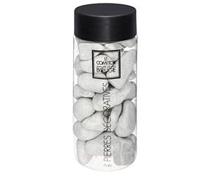 Atmosphera - Pierres déco - grand modèle - céramique - gris - 750g