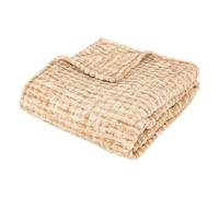 Atmosphera - Plaid en Flanelle 3D Viggo, Toucher Doux, 125 x 150 cm - pour Salon, Chambre, Couverture d'Appoint