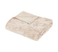 Atmosphera – Plaid flanelle Roy 180 x 230 cm Beige