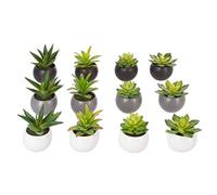 Atmosphera - Plante grasse en Pot H13 - Modèle a/Gris