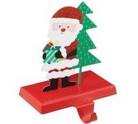 Atmosphera - Porte chaussette de Noël Père Noël - Rouge Rouge G