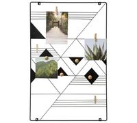 Atmosphera - Porte - photos "Elora" - métal - noir - 35x55 cm