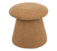 Atmosphera for Kids – Pouf enfant Bouclette « Champignon » 27 cm Marron