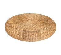 Atmosphera – Pouf Wond – Jacinthe d'eau tressée – D55 cm – Beige
