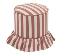 Atmosphera - Pouf Fiora Rond d.36cm Rose