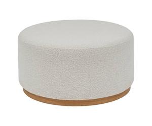 Atmosphera - Pouf XL nesky Blanc