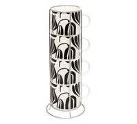 Atmosphera - Rack 4 mugs s twis 23cl
