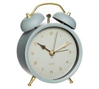 Atmosphera - Réveil - métal - 9-7x13-5 cm - Bleu