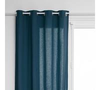 Créateur d'intérieur - Rideau à Oeillets Everly 135x240cm Bleu Egéen