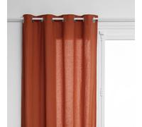 Créateur d'intérieur - Rideau à Oeillets Everly 135x240cm Terracotta