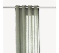 Atmosphera - Rideau en 100% lin LINAH - 130 x 260 cm - Céladon - Linah Bleu G