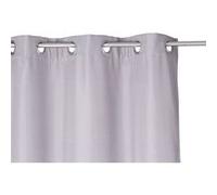 - Rideau isolant - 140 x 260 cm. - Polyester - Gris