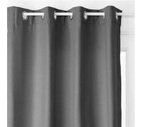 Atmosphera - Rideau isolant Noa - 140 x 260 cm - Gris foncé Gris foncé