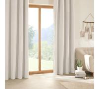 Atmosphera – Rideau isolant/occultant Soana blanc ivoire 140 x 260 cm