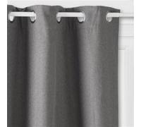 Atmosphera - Rideau isolant Tim - 140 x 260 cm - Gris Gris