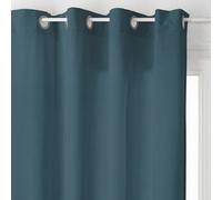 Atmosphera Rideau Lilou Blue 140 x 260 cm – bleu foncé