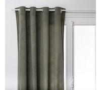 Atmosphera Rideau Lilou Vert kaki 140 x 260 cm