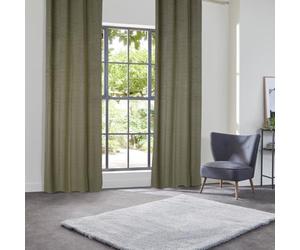 Atmosphera - Rideau occultant Effet Velours yupi Vert Kaki 135x260cm