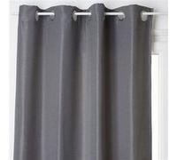Atmosphera - Rideau occultant Elena - 140 x 260 cm - Gris foncé Bleu foncé
