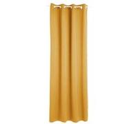 Atmosphera - Rideau occultant Louisa - 140 x 260 cm - Jaune Ocre - Louisa Jaune G