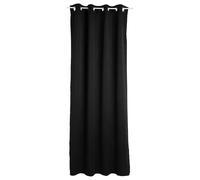 Atmosphera Rideau occultant noir 140x260