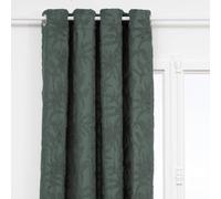 Rideau ""Willow"" jacquard vert céladon 135x260cm - Atmosphera createur d'interieur
