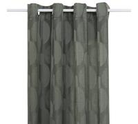 Atmosphera - Rideau wimbi Jacquard Vert Kaki 140x260cm