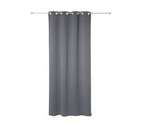 Atmosphera - Lot de 2 Rideaux occultants - Gris foncé - 135x240 cm