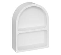 Atmosphera – Étagère murale Soleya 45 × 35 cm MDF blanc