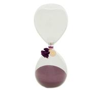 Atmosphera - Sablier Belli L8xp8xH20cm - Violet
