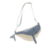 Atmosphera - Sac Banane orta Baleine 30x12,5 cm Bleu Clair