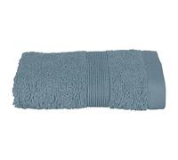 Serviette de toilette en coton - 30 x 50 cm - Bleu Bleu G