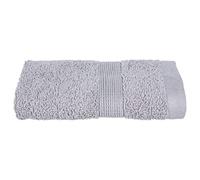 Atmosphera - Serviette invité Essentiel - Coton 450 GR/m² - Gris Taupe 30x50 cm