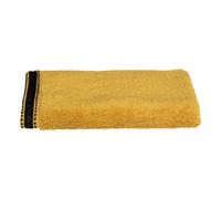 Atmosphera - Serviette invité Joia - Coton 550 GR/m² - Jaune Moutarde 30x50 cm