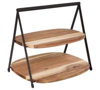 Atmosphera - Serviteur de table mina marron l27,5xp25,5xh25cm