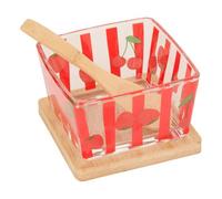Atmosphera - Set apéritif 3 coupelles Fruity - Rouge