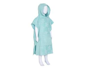 Atmosphera - Set Cape et Gant de Bain Enfant orta 92x50 cm Bleu